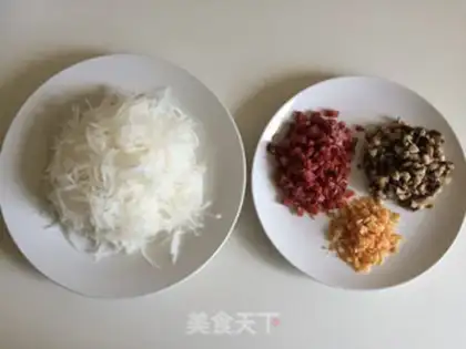 Make radish cake step 0