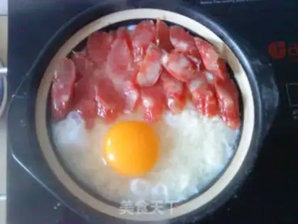Make Sausage rice step 6