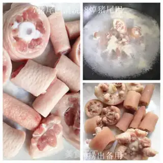 Make Soup from the hogtails of the sea cucumber step 3