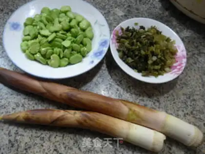 Make ♪ Snow pickles and beans ♪ step 0