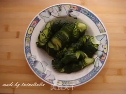 Make The cucumber step 16