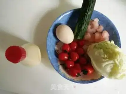 Make Shrimp salad step 0