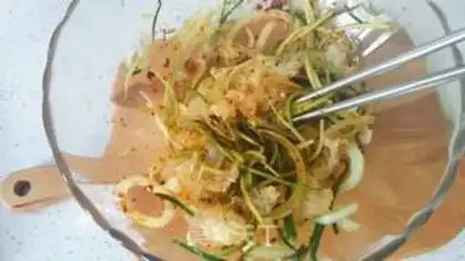 Make Spicy silver gills step 4
