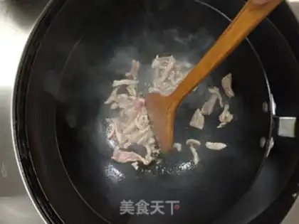 Make Mushrooms, fried meat step 3