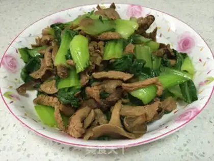 Make Mushrooms, fried meat step 5