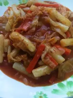 Make Hot cabbage step 7