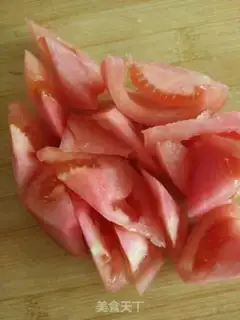 Make Tomato egg noodles step 1