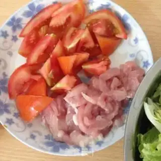 Make Tomato cabbage step 0