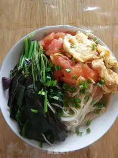 Make Tomato egg noodles step 5