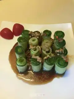 Make Cool cucumber rolls step 5