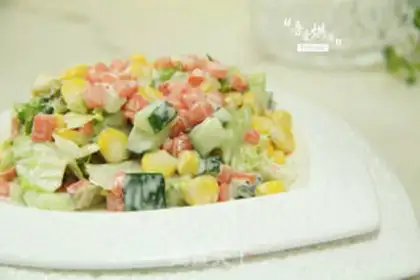 Make Vegetable salad step 4