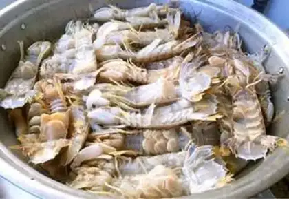 Make Scrawny shrimp step 2