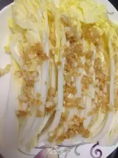 Make Garlic cabbage step 4