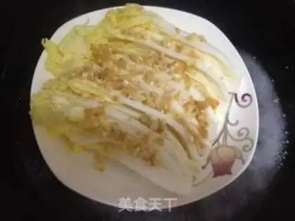Make Garlic cabbage step 5
