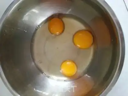 Make Gorgeous eggcake step 1