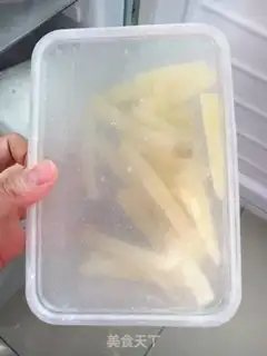 Make French fries step 1