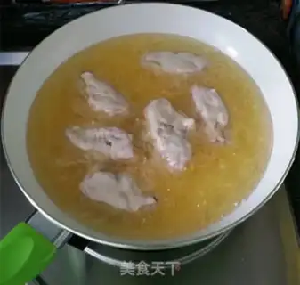 Make Korean fried chicken wings step 7