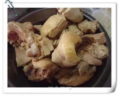 Make Mushroom chicken noodles step 2