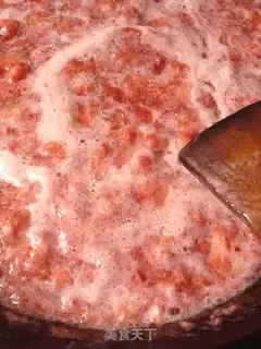 Make Strawberry sauce step 3