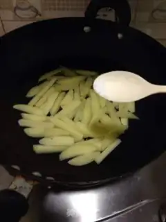 Make French fries step 1