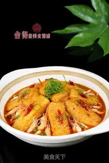 Make Shrimp tofu step 5