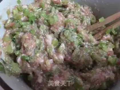 Make Water dumplings step 1