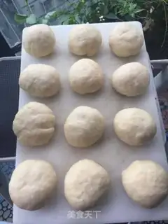 Make Red bean buns step 2