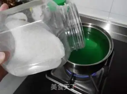 Make Swallow cake step 2
