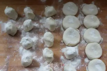 Make Plum dumplings step 5