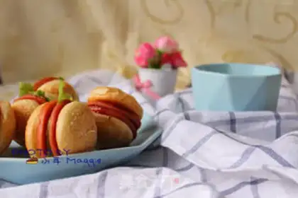 Make Mini burger step 12