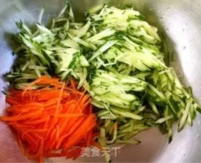 Make The cucumbers step 1