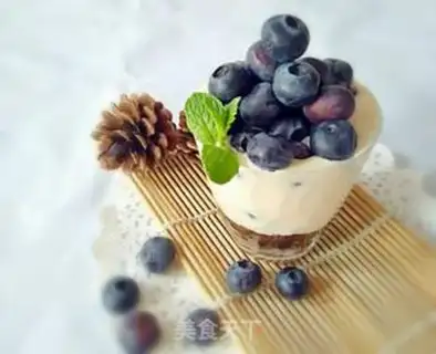 Make Blueberry yogurt step 5