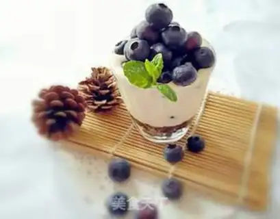 Make Blueberry yogurt step 6