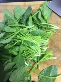 Make Vegetable spinach step 2