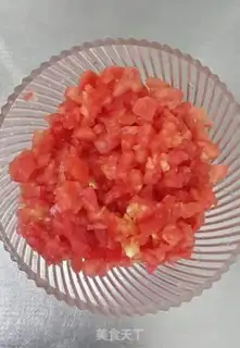 Make Tomato egg dumplings step 1