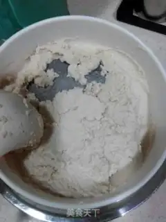 Make Fried meat pine eggs tofu step 0