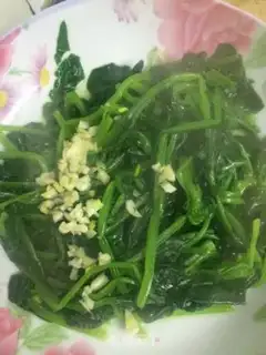 Make Vegetable spinach step 4
