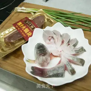 Make Ham steamed herring step 1