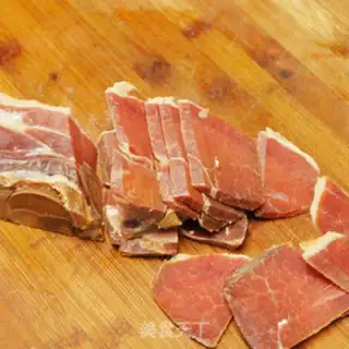 Make Ham steamed herring step 2