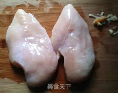 Make The fragrance of chicken and rice step 1