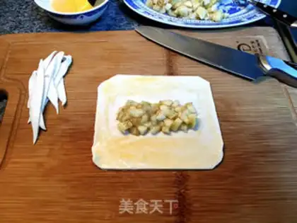 Make Simple banana pie step 2