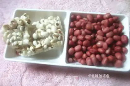 Make Red bean rice step 2