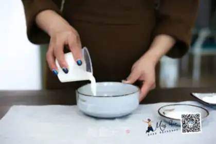 Make The fruit and the egg step 1