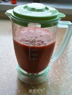 Make Strawberry sauce step 2