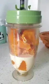 Make Milk pumpkin step 1