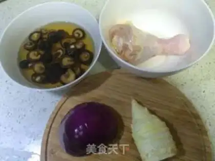 Make Chicken-leg rice step 0