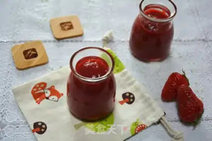 Make Strawberry sauce step 4