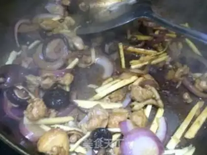 Make Chicken-leg rice step 5