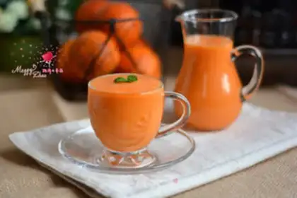 Make Blood orange carrot juice step 6