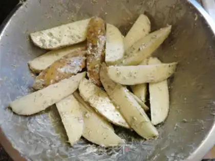 Make Cracked potatoes step 3